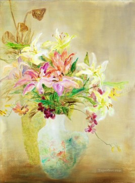 Forever Lasting Fragancia flores impresionistas Pinturas al óleo